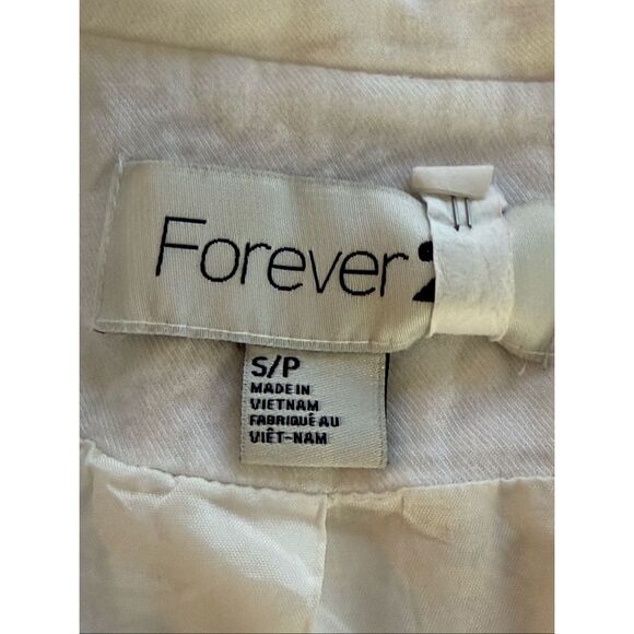 Forever 21 Single-breasted blazer with one button closure SZ S/P - Picture 9 of 10